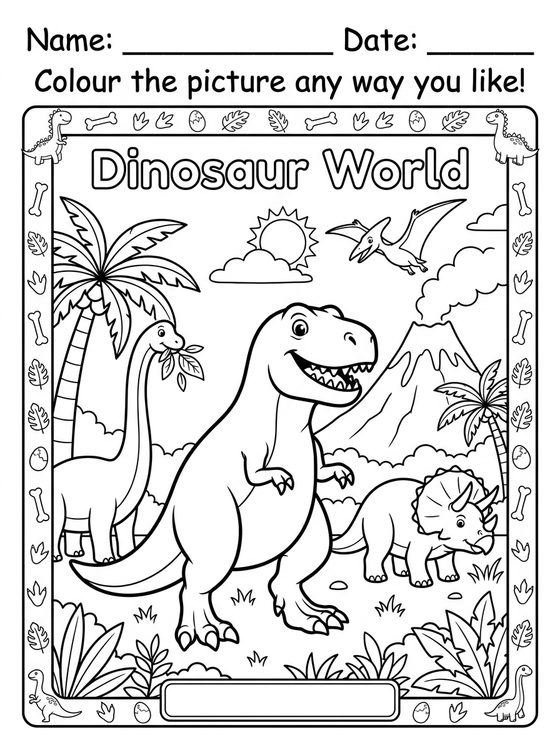 Coloring Poster worksheet preview