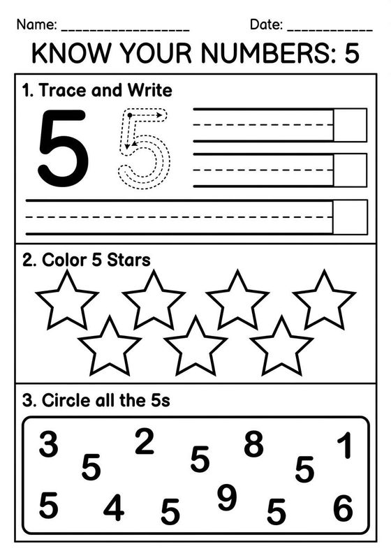 Know Your Numbers worksheet preview