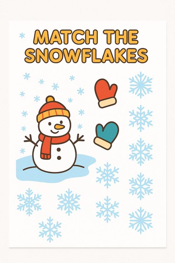 Winter Wonderland worksheet preview